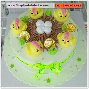 Bánh Sinh Nhật Con Gà Tuổi Dậu - V43